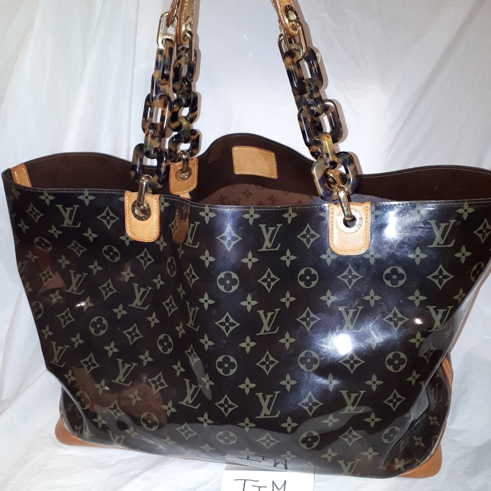 Louis Vuitton XXL Tortoise Plastic n Leath…